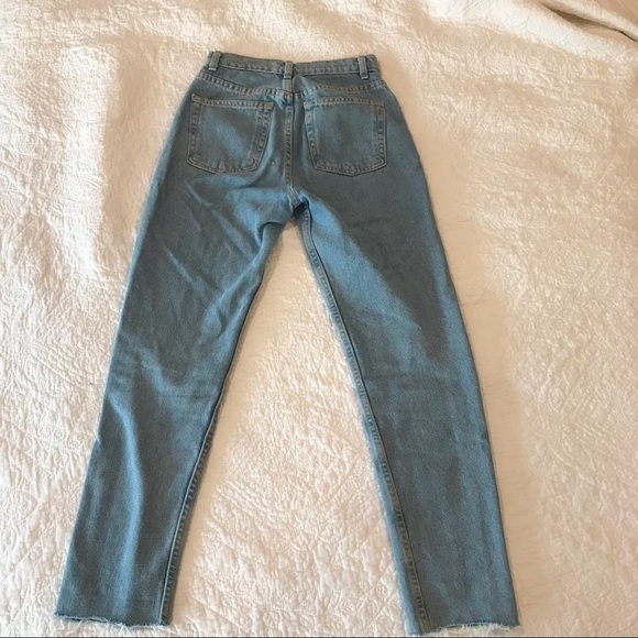 American Apparel High-Waisted Jeans 26 - Picture 4 of 4